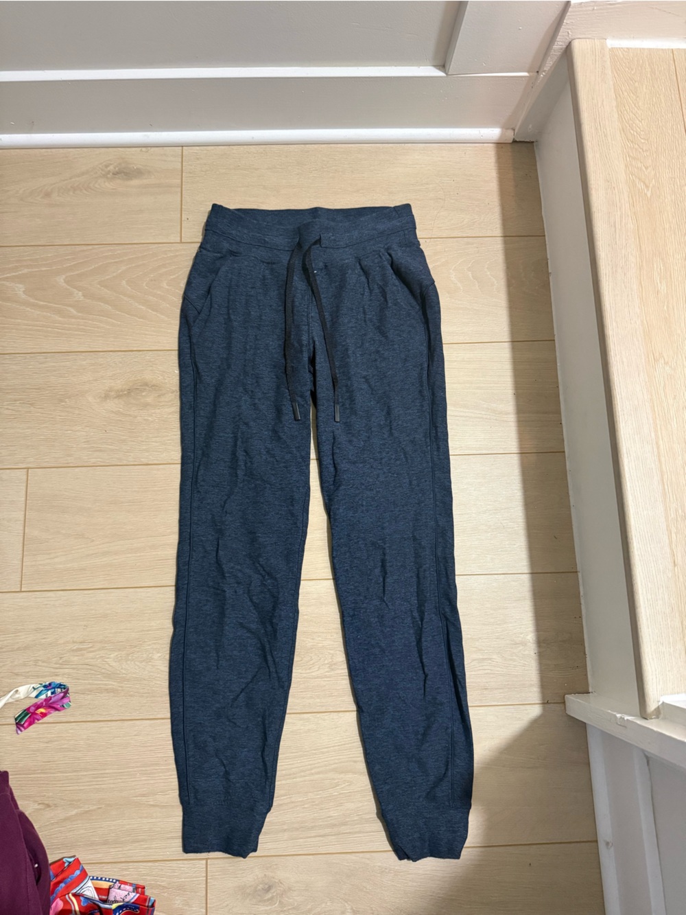 lululemon athletica women’s Navy Heather Ready to Rulu Joggers